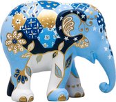 Elephant parade Patchie Indigo 30 cm Handgemaakt Olifantenstandbeeld