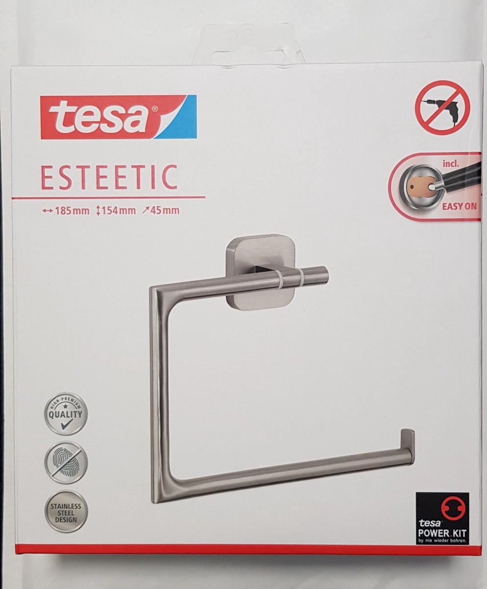 Tesa Esteetic handdoekring