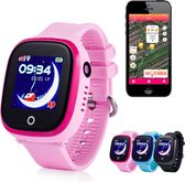 GPS horloge kind smartwatch junior AQUA Wifi Camera Roze [IP 67 Waterdicht]