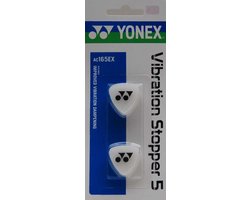 YONEX Vibration Stopper 5 | demper | 2 stuks wit