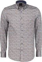 Jac Hensen Overhemd - Modern Fit - Blauw - 6XL Grote Maten