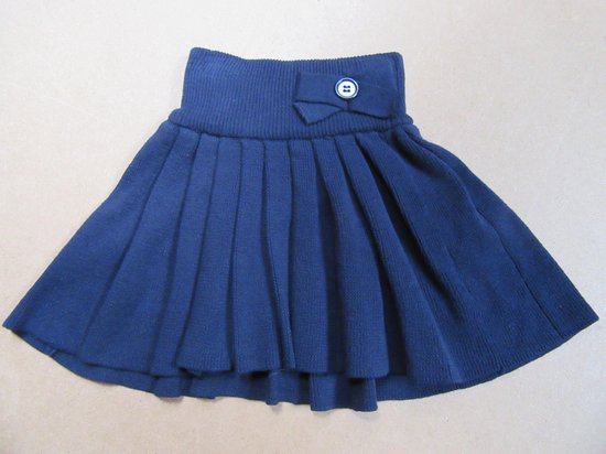 vêtements filles dirkje, jupe en bleu marine 2 ans 92