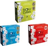 Spellenbundel - Dobbelspel - 3 Stuks - Rory's Story Cubes Actions, Voyages & Heroes