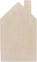 House - assiette en bois - 19,5 cm