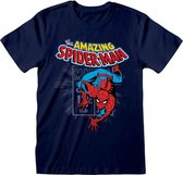 Marvel Comics Spider-Man - Amazing Spider-Man   Unisex T-Shirt Zwart
