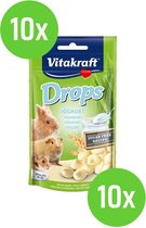 10 x 75 gram Vitakraft Drops Yoghurt