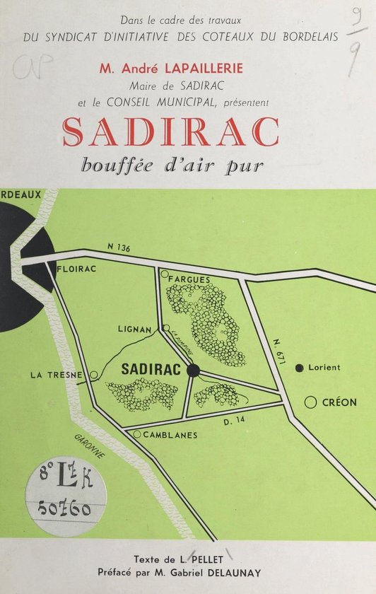 Sadirac, bouffée d'air pur - cover