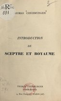 Introduction de "Sceptre et royaume"
