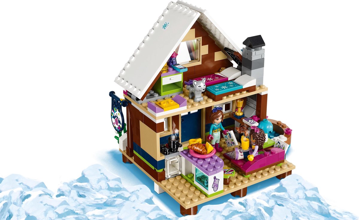 LEGO Friends Wintersport Chalet - 41323 | bol.com