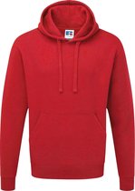 Russell Mens Authentic Hooded Sweatshirt / Hoodie (Rouge Classique )