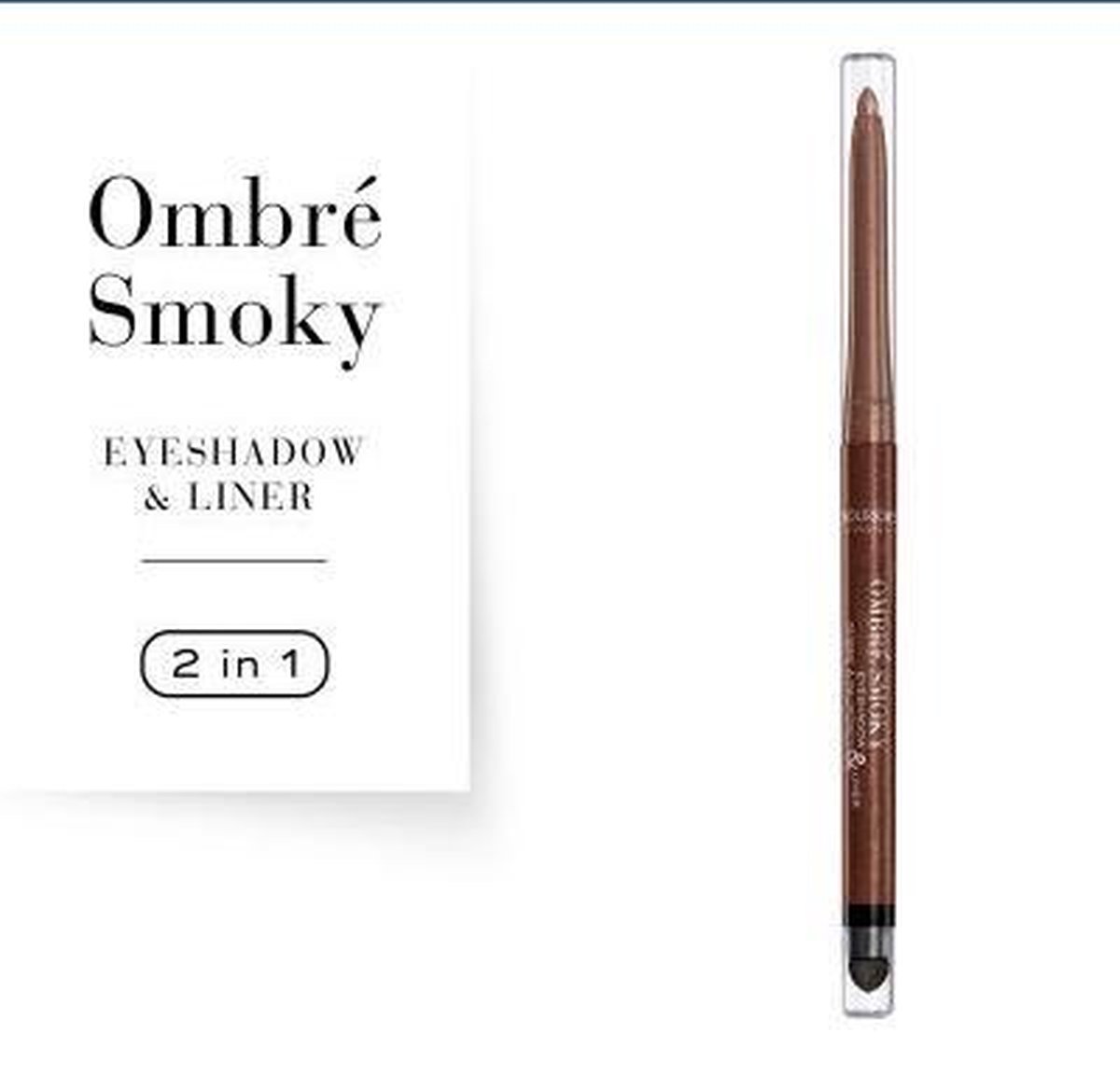 Bourjois Ombré Smoky Eyeshadow & Liner - 02 Brown