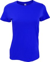 SOLS Dames/dames Imperial Heavy Short Sleeve T-Shirt (Denim)