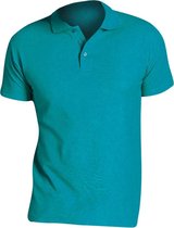 SOLS Heren Zomer II Pique Poloshirt met korte mouwen (Aqua)