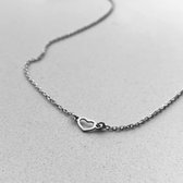 Ketting little heart (AG925) zilver