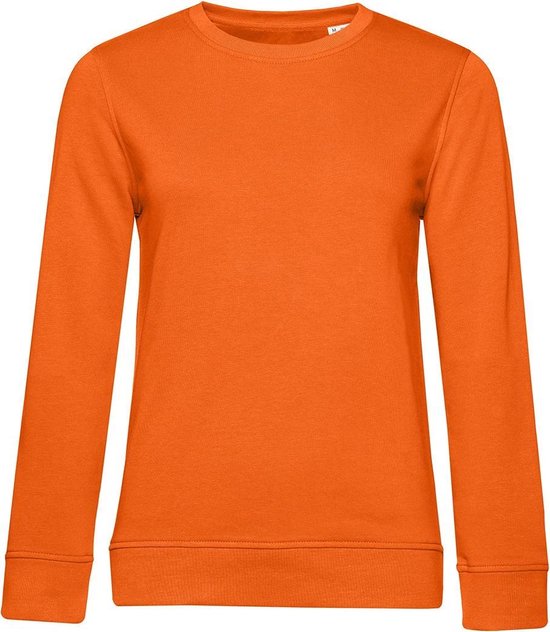B&C Dames/dames Organic Sweatshirt (Oranje)
