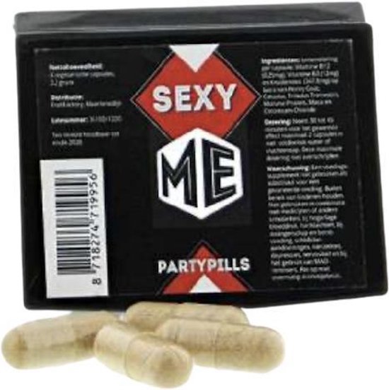 Sexy ME Party Pills (4 capsules) bol