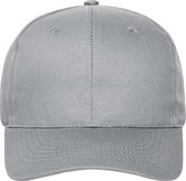 Myrtle Beach 6 Paneel Organic Cotton Cap (Lichtgrijs)