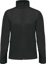B&C Dames/Dames Coolstar Full Zip Fleece Jacket (Zwart)