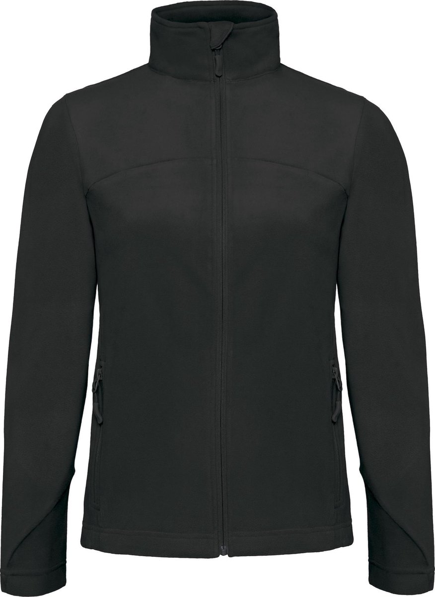 B&C Dames/Dames Coolstar Full Zip Fleece Jacket Zwart