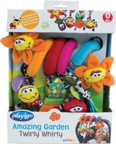 Playgro Boxspiraal Amazing Garden Twirly Whirly - Kinderwagen Speeltje - Activiteitenspiraal