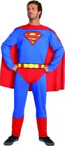 Ciao S.r.l Verkleedpak Superman Heren Blauw/rood 2-delig Maat L