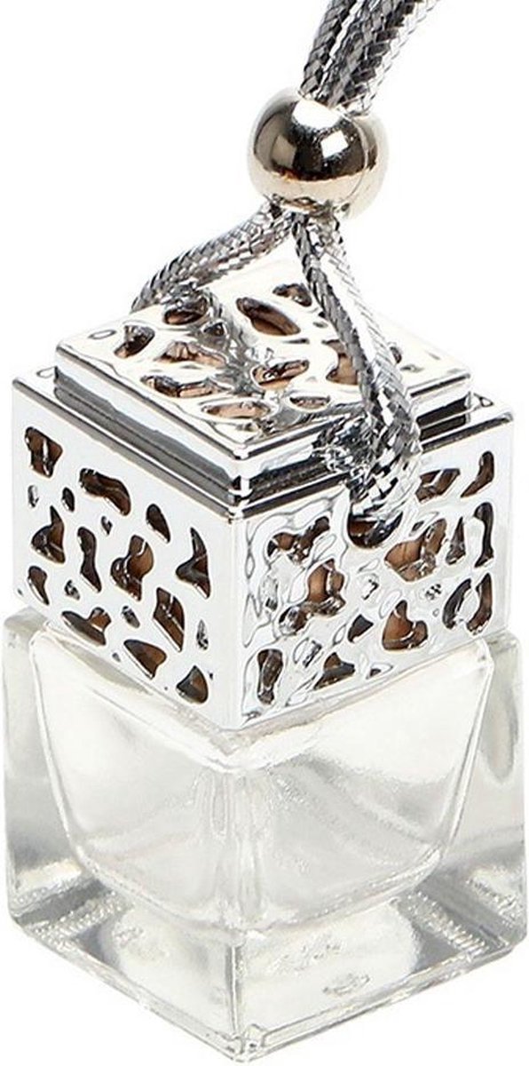 Goedkoopste Car Perfume | Luchtverfrisser | Citrus | Auto verfrisser | Incl. 10ml navulling | Zilver
