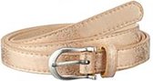 Dames riem Fashion - Rosegoud Metallic - 95 cm