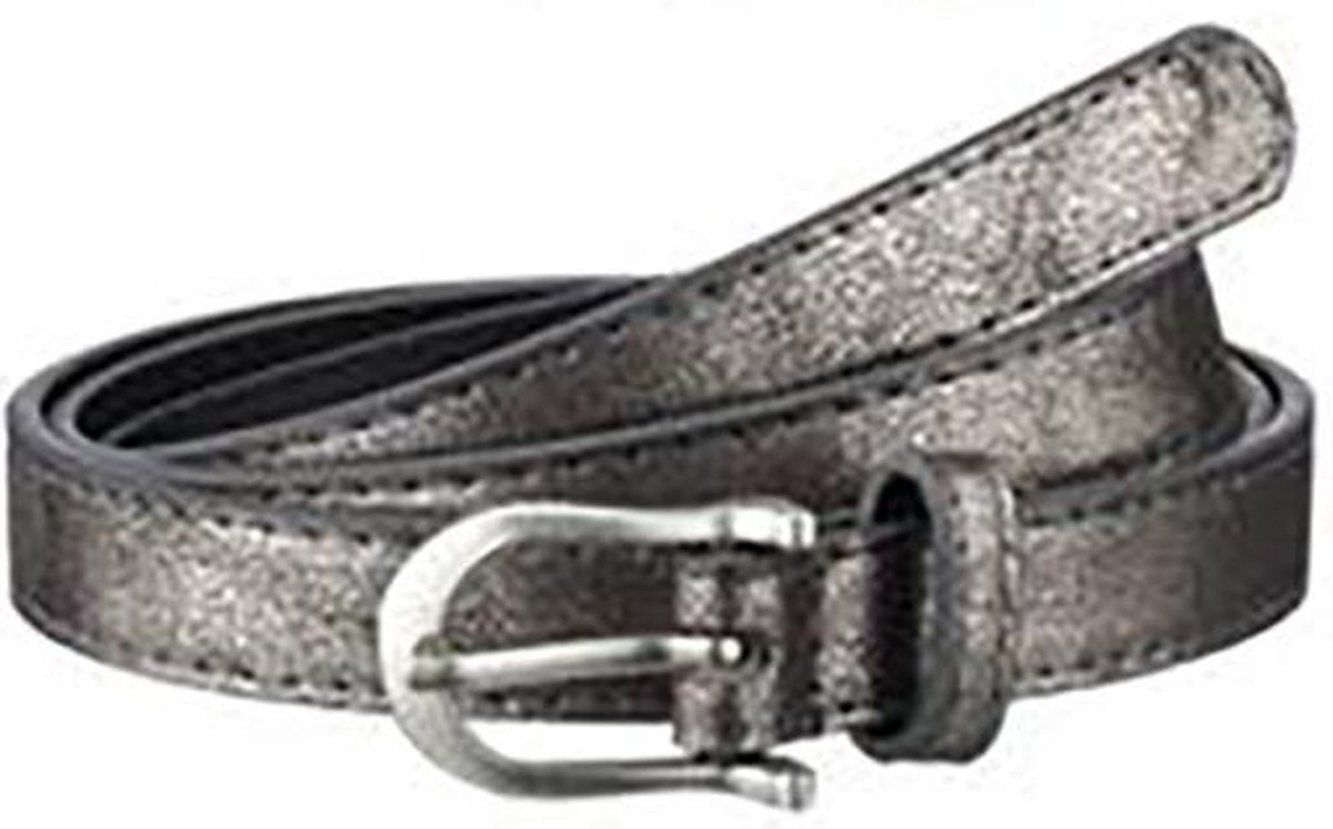 Dames riem Fashion - Zwart Metallic - 95 cm