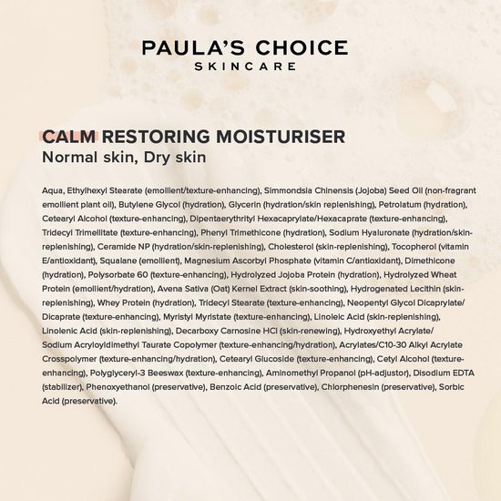 Paula's Choice Calm Restoring Nachtcrème met Vitamine E - Gevoelige Huid - 15 ml - Paula's Choice