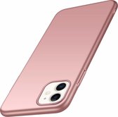 Ultra thin case geschikt voor Apple iPhone 12 / 12 Pro - 6.1 inch - roze