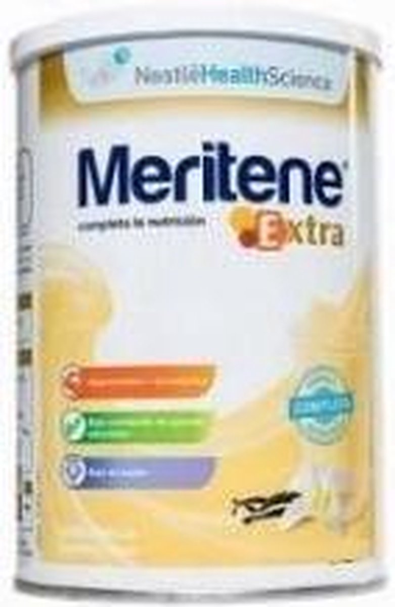 Meritene Extra Vanilla Bottle 450g
