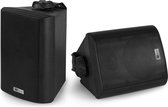 Speakerset, geschikt voor buiten - Power Dynamics BC40V zwarte speakerset voor 100V system