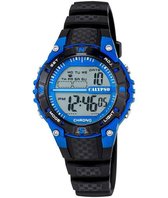 Calypso K5684/5 digitaal horloge 38 mm 100 meter zwart/ blauw
