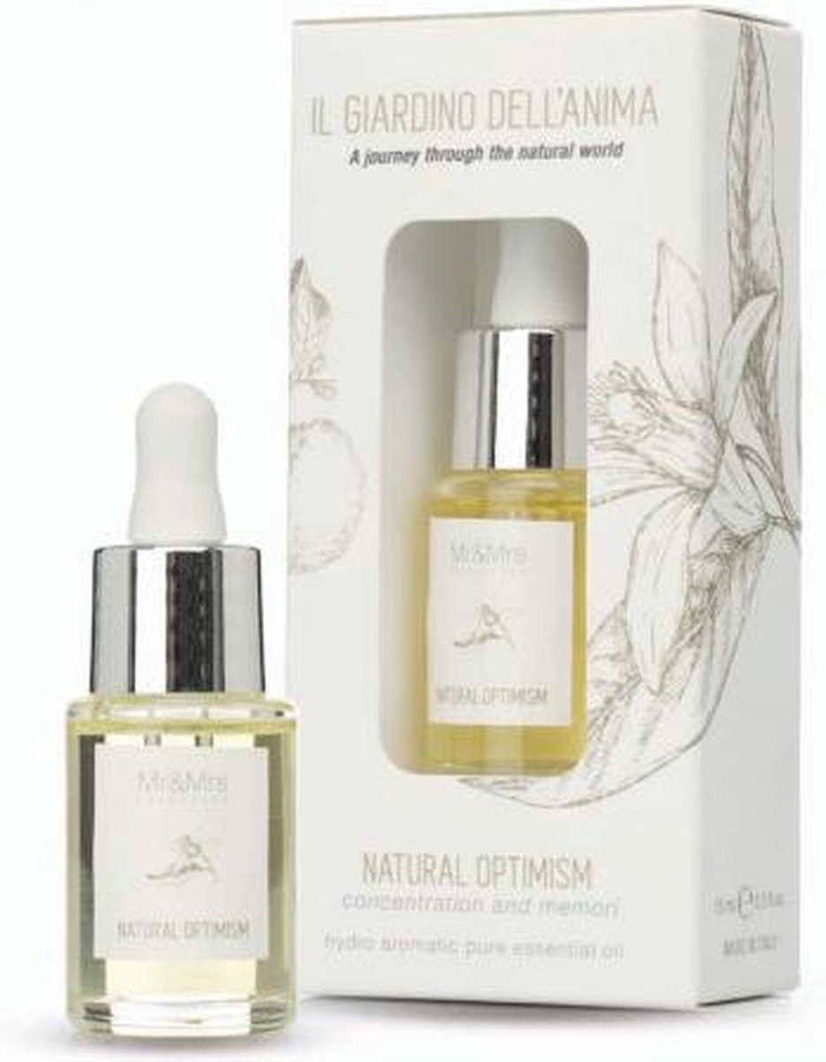 Goedkoopste Mr&Mrs Fragrance Geurolie Giardino - Natural Optimism