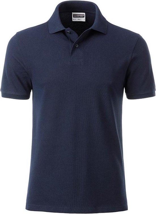 James and Nicholson Heren Basis Polo (Marine)