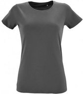 SOLS Dames/dames Regent Fit T-Shirt met korte mouwen (Donkergrijs)