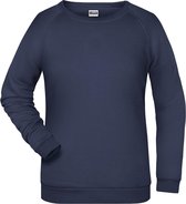 James And Nicholson Dames/dames Basic Sweatshirt (Marine)