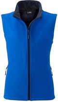 James and Nicholson Vrouwen/dames Promo Softshell Vest (Nautisch blauw/navy)
