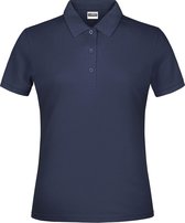 James And Nicholson Dames/dames Basic Polo Shirt (Marine)