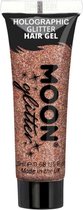 Moon Creations Gel pour les cheveux Moon Glitter - Rose holographique