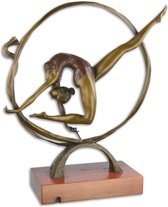Vrouwelijke acrobaat - Beeld - Brons - 49,7 cm hoog