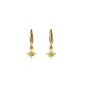 Little star earrings - Goud