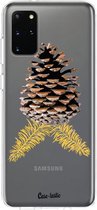 Casetastic Samsung Galaxy S20 Plus 4G/5G Hoesje - Softcover Hoesje met Design - Pinecone Print