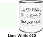 Abbondanza krijtverf Lime White 020/ Chalkpaint 1L | Abbondanza krijtverf is perfect voor het verven van meubels, muren en accessoires