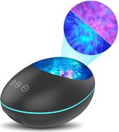 Lucky stone Sterren projector - Met bluetooth - Tik tok lamp - Star projector - Sterrenhemel projector - Galaxy projector - Nachtlampje kinderen en volwassenen - Sterrenprojector - Incl. batt