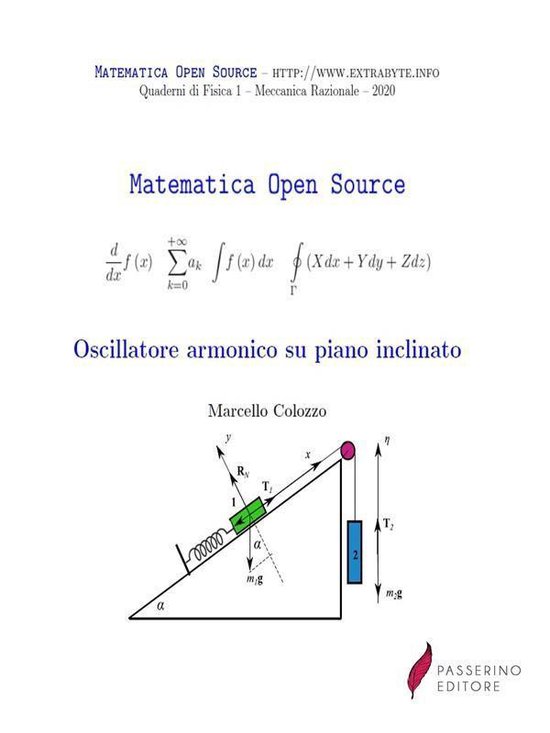 Oscillatore armonico su piano inclinato - cover