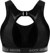 Shock Absorber Ultimate Run Bra Padded Sportbeha Dames - Zwart Silver
