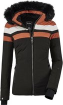 Killtec dames ski-jas Atka roest/zwart - maat 42