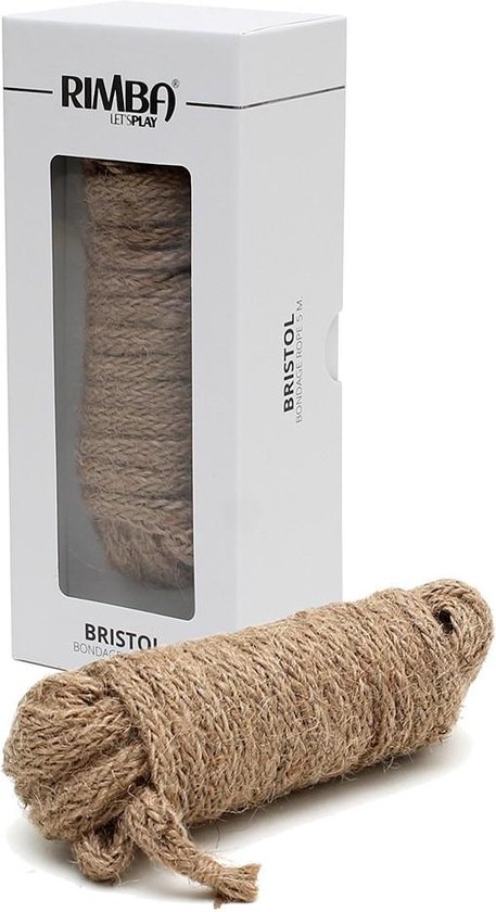 Foto: Rimba toys rimba natural hennep bondagetouw bristol 5 meter