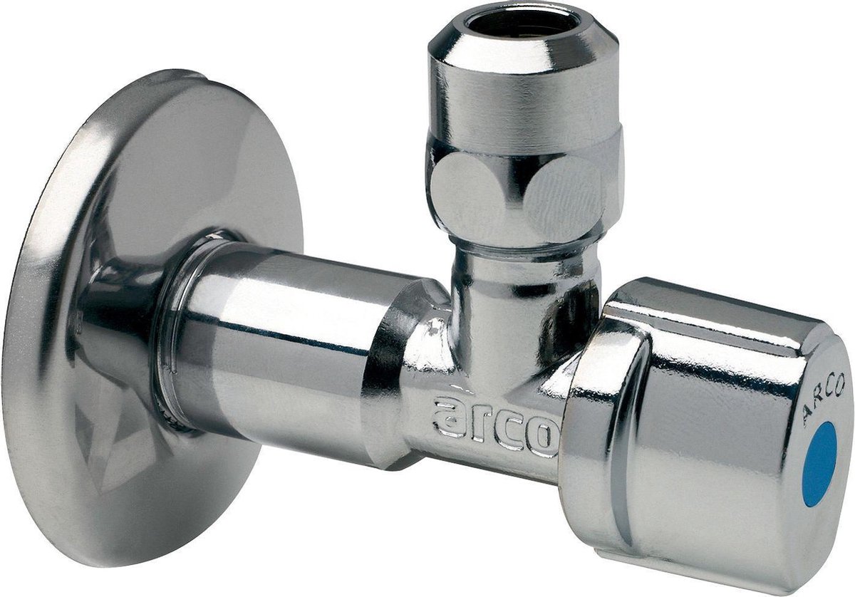 Hoekstopkraan ARCO 1/2" Belgaqua gekeurd